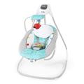 Baby Einstein Ocean Explorers Musikalische kompakte Babyschaukel, Vibrierend, Mehrere Richtungen, Grau, Unisex, 0-9 Monate