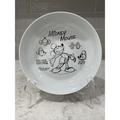 Disney Dining | Disney Sketchbook Mickey Mouse 8.5x2” Dinner Pasta Salad Bowl Zrike Sketch New | Color: Black/White | Size: Os