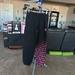 Adidas Pants & Jumpsuits | Adidas’s Black With Pink Adidas On One Leg Sweatpants. Size Xl | Color: Black/Pink | Size: Xl