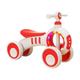 AMZLORD 4 Wheel Children Balance Bike Push Along Walking Vehicle with Music & Light Baby Sliding Walker Without Pedals for 1-3 Years Baby