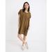 Madewell Dresses | Madewell Shirred Easy Dress Dress Olive Green Women's Size Small | Color: Green | Size: S