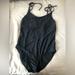 Athleta Swim | Athleta One Piece Swim Suit, Euc | Color: Black | Size: L