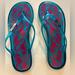 Lilly Pulitzer Shoes | Euc Lilly Pulitzer Flip Flop Jellies, Size 8-8.5 | Color: Blue/Pink | Size: 8.5 -9