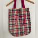 American Eagle Outfitters Bags | American Eagle Plaid Tote/Shoulder Bag | Color: Green/Pink/Yellow | Size: Os