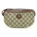 Gucci Bags | Gucci Accessory Collection, Old Gucci Shoulder Bag - Graybrown Pvcleather Women | Color: Brown/Gray/Red | Size: Os