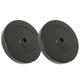 vidaXL 2x Weight Plates Indoor Exercise Fitness Training Equipment Weightlifting Barbell Fitness Dumbbell Weight Plate 30 kg Cement