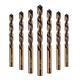 High speed steel twist drill bit, 1.0-13mm HSS M35 Gun Drill Bit Cobalt Coated Twist Drill Bit Set For Wood/Metal Hole Cutter Power Tools Twist drill bit set (Size : 11.5mm, Color : 10PCS)