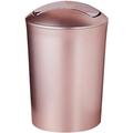 ZXINXIN Trash Can, Trash Can, Trash Can, Trash Can 10L Trash Can Style Durable Plastic Trash Can Trash Can with Lid Bathroom Kitchen Trash Cans Supplies,B