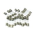 Fuse 20PCS 5x20 6x30mm Ceramic Glass Fuse 250V 0.2A 0.5A 1A 2A 3A 5A 6A 8A 10A 15A 5 * 20 6 * 30 The Multimeter Fuses Auto Insurance Tube (Color : 250v F1a 20pcs, Size : 5X20mm Ceramics)