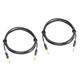 TOYANDONA 2pcs Portable Audio Cable Electric Guitar Cord Electric Guitar Connection Cable Audio Cable Guitar Electric Guitar Audio Cable Noiseless Guitar Cable Speaker Cord Speakers Franke