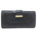 Gucci Bags | Gucci Guccissima Long Wallet 212089 Black Leather Women | Color: Black | Size: Os