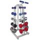 Fitness Dumbbell Rack Portable Dumbbell Rack, 5 Tier Vertical Dumbbell Storage Holder Household Weight Rack For Dumbbells It Can Move Dumbbell Holder