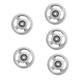 Milisten 5pcs Aluminum Alloy Pulley Multi Gym Attachment Home Workout Equipment Gym Accessories Exercise Machine Wheel Pulley Machine Pully Exercise Pulley Universal Smith Machine Fitness