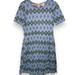 Lularoe Dresses | Lularoe Geometric Aztec Print Amelia Dress Plus Size 2xl | Color: Blue/Green | Size: 2x