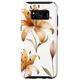 Hülle für Galaxy S8 Lilie Blume Blumenmuster Niedliche Braune Lilien