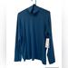 Athleta Sweaters | Athleta Foresthill Ascent Seamless Turtleneck Womens Plus 2x Blue Thumbholes Nwt | Color: Blue | Size: 2x