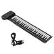 Hand Roll Piano, 49 Key Portable Foldable Electric Keyboard Piano with Speaker for Beginners, Portable Keyboard Piano, Musical Instrument