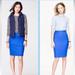 J. Crew Skirts | J Crew Womans No 2 Pencil Skirt In Royal Blue Sz 4 | Color: Blue | Size: 4