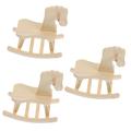 Vaguelly 12 Sets Diy Toy Wooden Horse Toddler Car Toys Wooden Building Blocks Horse Figure Diy Woodworking Toy Model Car 3d Diy Woodcraft Plane Models Kids Wooden Puzzles Dyer Child Desktop