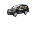 GeRRiT Pull Back Model For LAND CRUISER SUV Car Model Alloy Car 1:24 Proportion (Color : Black 1 With Box)