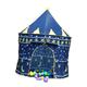 POPETPOP Kids Teepee Lightweight Play Tent Indoor Tent Blue Play Tent Long-lasting Play Tent Outdoor Play Tent Yurt Kids Play Tent House Toy Tents Kids Tent Child Portable