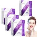 Purple Mouthwash for Teeth Whitening, Teeth Whitening Mouthwash, Purple Teeth Whitening Rinse & Whitener, Tooth Stain Removal, Restores Brightness, Sensitive Teeth, Alcohol Free (4pcs)