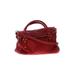 Kate Spade New York Leather Satchel: Pebbled Red Solid Bags