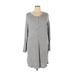 Old Navy Casual Dress - Sweater Dress: Gray Marled Dresses - Women's Size X-Large