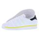adidas Originals Men's Superstar Vulc ADV Running Shoe, White/Yellow-white, 8 UK