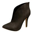 HUPAYFI Womens-Black-Suede-Court Women's Slip On Low Mid Heels Pointed Closed-Toe Dress Court Shoes High Heels for Women Size 7,Valentines Gift Tags 5.5 53.99