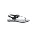 Calvin Klein Sandals: Black Shoes - Women's Size 8 - Open Toe