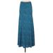 Lularoe Casual Mini Skirt Mini: Blue Print Bottoms - Women's Size 2X-Small