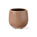 Cross Hatch Planter Small Blush Glazed Stoneware, 6.1L x 6.1W x 5.7H inches, Fits up to a 4" drop in pot.