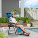 Hermes Zero Gravity Chair, 29" XL Oversized Reclining Lounge Folding Adjustable Outdoor Chair w/ Foot Pad & Padded Headrest, Support 500Lbs | Wayfair