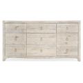Hooker Furniture Serenity 9 Drawer 70" W Dresser Wood in Brown | 36 H x 70 W x 20 D in | Wayfair 6350-90202-80