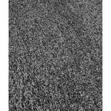 Gray 91 x 63 x 1 in Area Rug - Latitude Run® Marquarious Shaggy Plain Design Anthracite Carpet Machine Made Area Rug | Wayfair