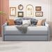 Red Barrel Studio® Uroosa Platform Bed Upholstered/Velvet in Gray | 33.2 H x 41.6 W x 80.2 D in | Wayfair 10526C8FD89E432D89A4B6D599283FDE