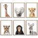 Indigo Safari 6 Wall Decor Set Canvas in Brown/Gray/White | 10 H x 8 W x 8 D in | Wayfair 5024A905CC0D44A7B86FDC87D1BADFD1