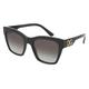 Dolce&Gabbana 0DG4384 Damen-Sonnenbrille Vollrand Eckig Acetat-Gestell, schwarz