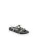 Belinda Embellished Clear Slide Sandal