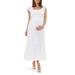 Hail Spot Convertible Maxi Maternity Dress