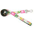 Laisse courte Max & Molly Donuts pour chien - taille L : L 120 x l 2,5 cm