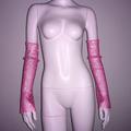 Transparenter Mesh-Strassstein Handlose Handschuhe Lange Handschuhe Metallisch Glanz Sexy Spitze Für Scheibe Cosplay Karneval Damen Modeschmuck Modeschmuck