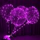 LED-Ballons leuchten Bobo-Ballons warmweiß bunt leuchtend transparente Blase 20/10 / 4pcs LED-Leuchtballons Indoor-Outdoor-Dekoration Geburtstagsfeier Hochzeitsdekoration Weihnachtsgeschenk