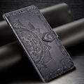 telefono Custodia Per Huawei P40 P40 Pro P40 lite Porta carte di credito Con supporto Con chiusura magnetica A portafoglio Fiore decorativo TPU pelle sintetica