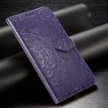 telefono Custodia Per Huawei P40 P40 Pro P40 lite Porta carte di credito Con supporto Con chiusura magnetica A portafoglio Fiore decorativo TPU pelle sintetica