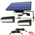 luce solare esterna lampada a sospensione interruttore sensore automatico luci da giardino a doppia testa utilizzate nei giardini interni ecc.