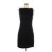 Robert Rodriguez Casual Dress - Sheath: Black Solid Dresses - New - Women's Size 10