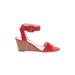 Louise Et Cie Wedges: Red Shoes - Women's Size 8