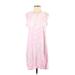 J.Crew Factory Store Casual Dress - Shift: Pink Tie-dye Dresses - Women's Size Small